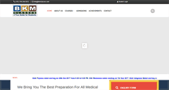Desktop Screenshot of bkmclasses.com